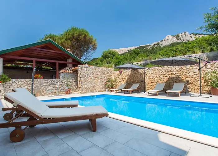 דירה With A Swimming Pool Baska, Krk - 5354