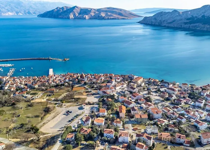 With A Swimming Pool Baska, Krk - 5354 Apartmán Baška